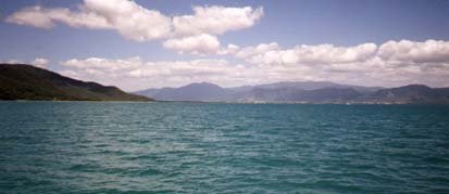 View of Cairns from the sea